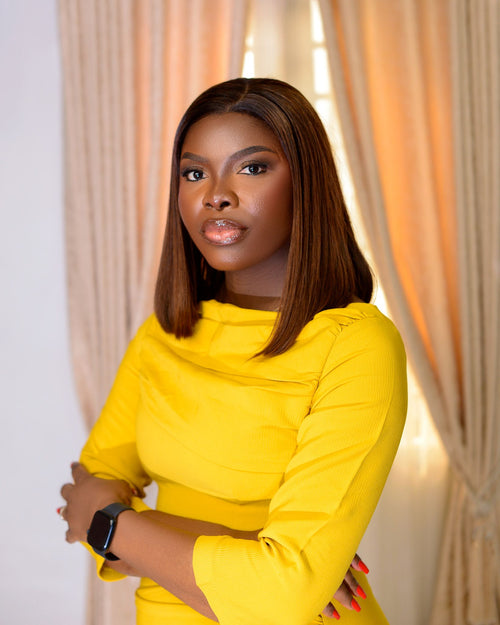 Golden Luxe Beauty Portrait